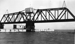 Moser Channel Bridge in the 1960s.